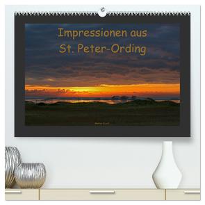 Impressionen aus St. Peter-Ording (hochwertiger Premium Wandkalender 2024 DIN A2 quer), Kunstdruck in Hochglanz von G. Leitl,  Markus