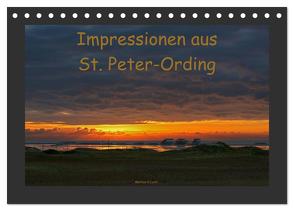 Impressionen aus St. Peter-Ording (Tischkalender 2024 DIN A5 quer), CALVENDO Monatskalender von G. Leitl,  Markus