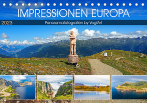 Impressionen Europa, Panoramafotografien by VogtArt (Tischkalender 2023 DIN A5 quer) von VogtArt