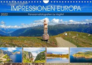 Impressionen Europa, Panoramafotografien by VogtArt (Wandkalender 2022 DIN A4 quer) von VogtArt