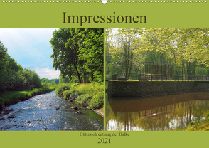 Impressionen – Gütersloh entlang der Dalke (Wandkalender 2021 DIN A2 quer) von Gube,  Beate