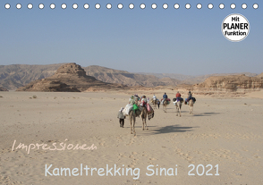 Impressionen Kameltrekking Sinai 2021 (Tischkalender 2021 DIN A5 quer) von Wesselak,  Mucki