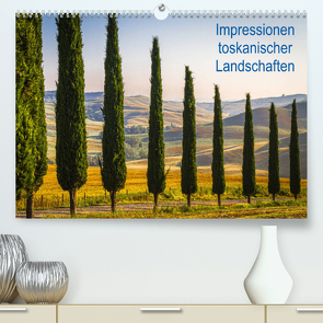 Impressionen toskanischer Landschaften (Premium, hochwertiger DIN A2 Wandkalender 2022, Kunstdruck in Hochglanz) von PHOTO HAMBURG,  LHJ