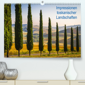 Impressionen toskanischer Landschaften (Premium, hochwertiger DIN A2 Wandkalender 2023, Kunstdruck in Hochglanz) von PHOTO HAMBURG,  LHJ