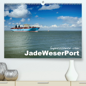 Impressionen vom JadeWeserPort (Premium, hochwertiger DIN A2 Wandkalender 2021, Kunstdruck in Hochglanz) von www.geniusstrand.de,  ©