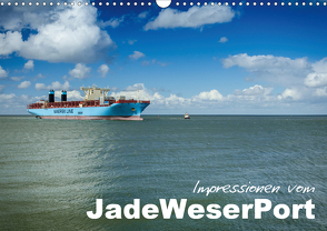 Impressionen vom JadeWeserPort (Wandkalender 2021 DIN A3 quer) von www.geniusstrand.de,  ©