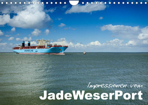 Impressionen vom JadeWeserPort (Wandkalender 2023 DIN A4 quer) von www.geniusstrand.de,  ©