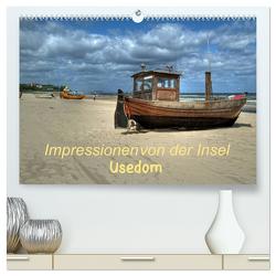 Impressionen von der Insel Usedom (hochwertiger Premium Wandkalender 2024 DIN A2 quer), Kunstdruck in Hochglanz von Hoschie-Media,  Hoschie-Media