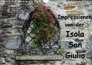 Impressionen von der Isola San Giulio (Wandkalender 2018 DIN A4 quer) von Hampe,  Gabi