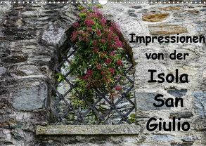 Impressionen von der Isola San Giulio (Wandkalender 2020 DIN A3 quer) von Hampe,  Gabi