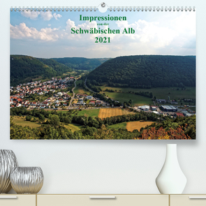 Impressionen von der Schwäbischen Alb (Premium, hochwertiger DIN A2 Wandkalender 2021, Kunstdruck in Hochglanz) von Naleppa,  Heinz