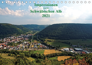 Impressionen von der Schwäbischen Alb (Tischkalender 2021 DIN A5 quer) von Naleppa,  Heinz
