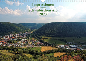 Impressionen von der Schwäbischen Alb (Wandkalender 2023 DIN A3 quer) von Naleppa,  Heinz