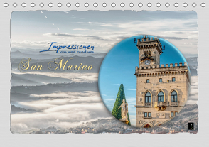 Impressionen – von und rund um San Marino (Tischkalender 2021 DIN A5 quer) von HC Bittermann,  Photograph