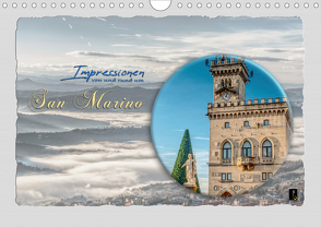 Impressionen – von und rund um San Marino (Wandkalender 2021 DIN A4 quer) von HC Bittermann,  Photograph