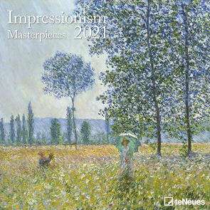 Impressionism 2021 – Wand-Kalender – Borschüren-Kalender – 30×30 – 30×60 geöffnet – Kunst-Kalender