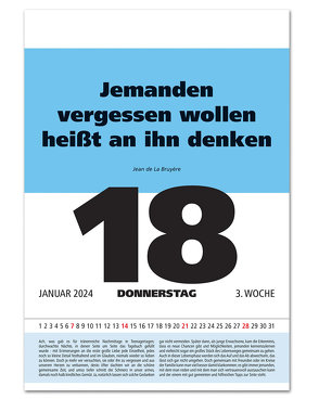 IMPULS- Tagesspruch- Kalender 2024