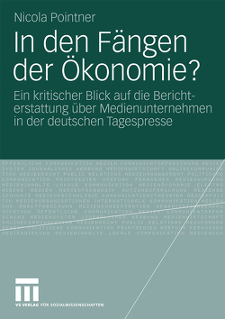 In den Fängen der Ökonomie? von Pointner,  Nicola