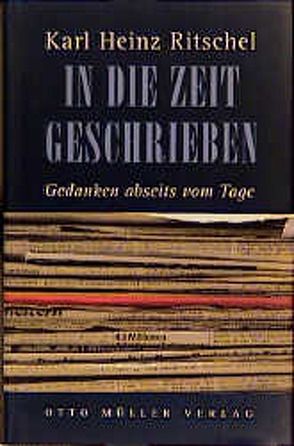 In die Zeit geschrieben von Ritschel,  Karl H