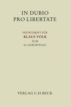 In dubio pro libertate von Hassemer,  Winfried, Kempf,  Eberhard, Moccia,  Sergio