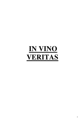 IN VINO VERITAS von Voigt,  Dominique