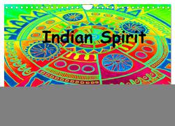 Indian Spirit (Wandkalender 2024 DIN A4 quer), CALVENDO Monatskalender von EigenArt,  EigenArt