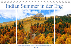 Indian Summer in der Eng – Das Naturdenkmal Großer Ahornboden (Tischkalender 2023 DIN A5 quer) von Schimmack,  Michaela