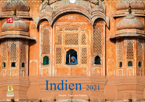 Indien 2021 Tempel, Tiger und Paläste (Wandkalender 2021 DIN A3 quer) von Bergwitz,  Uwe