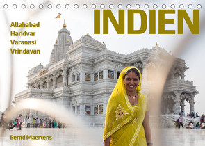 INDIEN Allahabad Haridwar Varanasi Vrindavan (Tischkalender 2022 DIN A5 quer) von N.,  N.