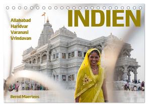 INDIEN Allahabad Haridwar Varanasi Vrindavan (Tischkalender 2024 DIN A5 quer), CALVENDO Monatskalender