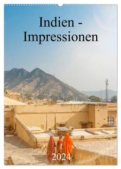 Indien – Impressionen (Wandkalender 2024 DIN A2 hoch), CALVENDO Monatskalender von pixs:sell,  pixs:sell