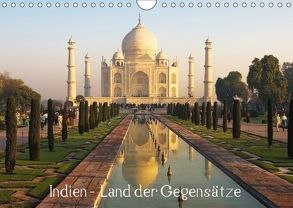 Indien – Land der Gegensätze (Wandkalender 2018 DIN A4 quer) von Prediger,  Rosemarie