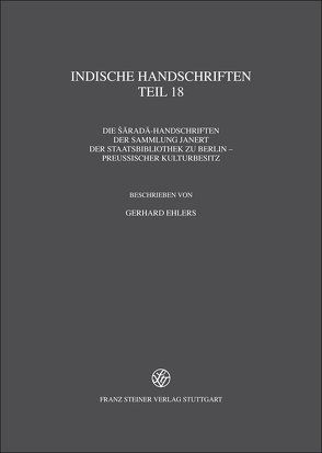 Indische Handschriften von Ehlers,  Gerhard