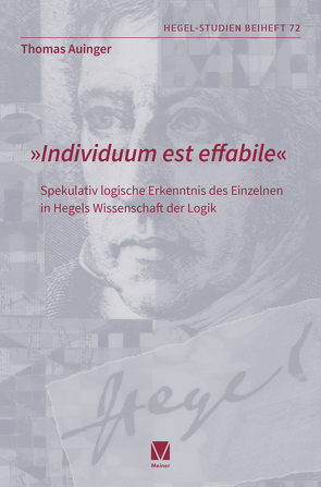 »Individuum est effabile« von Auinger,  Thomas