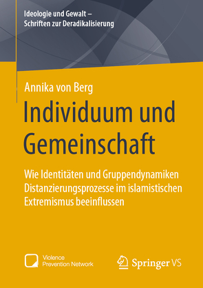 Individuum und Gemeinschaft von von Berg,  Annika