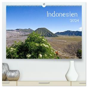 Indonesien (hochwertiger Premium Wandkalender 2024 DIN A2 quer), Kunstdruck in Hochglanz von Leonhardy,  Thomas