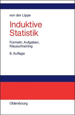 Induktive Statistik von Lippe,  Peter von der