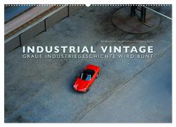 INDUSTRIAL VINTAGE – Graue Industriegeschichte wird bunt (Wandkalender 2024 DIN A2 quer), CALVENDO Monatskalender von Oelschläger,  Wilfried