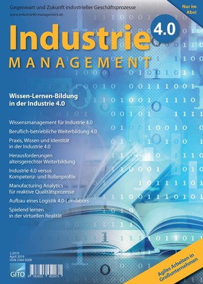 Industrie 4.0 Management 2/2019 von Gronau,  Norbert