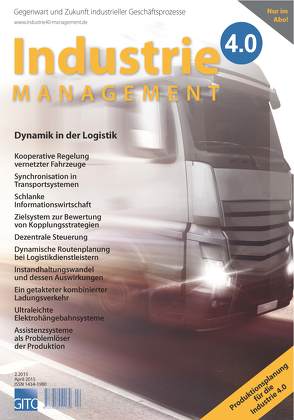 Industrie 4.0 Management 2/2015 von Bernd,  Scholz-Reiter