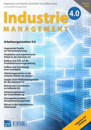 Industrie 4.0 Management von Gronau,  Norbert