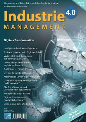 Industrie 4.0 Management 4/2019 von Scholz-Reiter,  Bernd