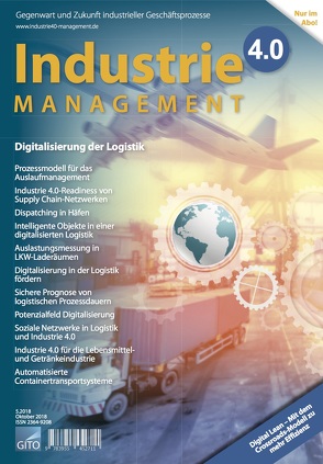 Industrie 4.0 Management 5/2018 (E-Journal) von Scholz-Reiter,  Bernd