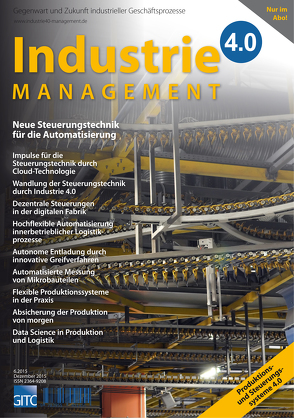 Industrie 4.0 Management 6/2015 von Gronau,  Norbert