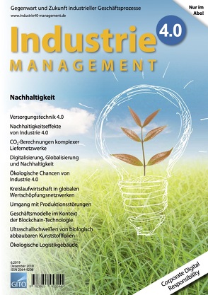 Industrie 4.0 Management 6/2019 E-Journal von Gronau,  Norbert