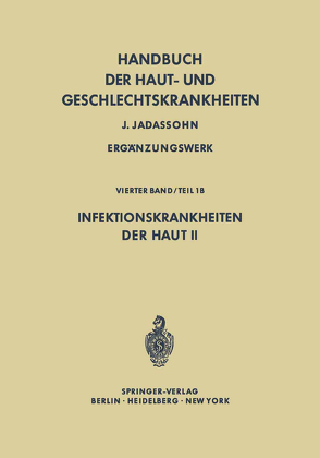 Infektionskrankheiten der Haut II von Röckl,  Helmut