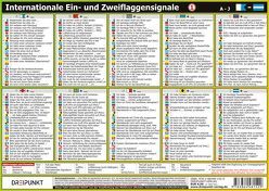 Info-Tafel-Set Flaggensignale von Schulze,  Michael