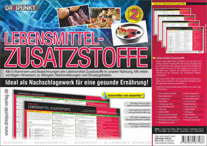 Info-Tafel-Set Lebensmittel-Zusatzstoffe von Schulze Media GmbH