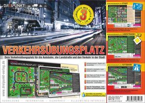 Info-Tafel-Set Verkehrsübungsplatz von Schulze,  Michael