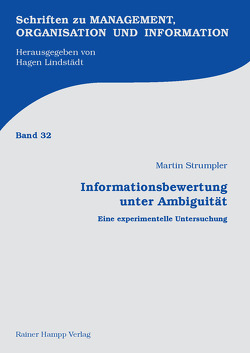 Informationsbewertung unter Ambiguität von Strumpler,  Martin